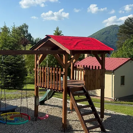 Koliba Pod Stolovou بيت خشبي Kunčice pod Ondřejníkem